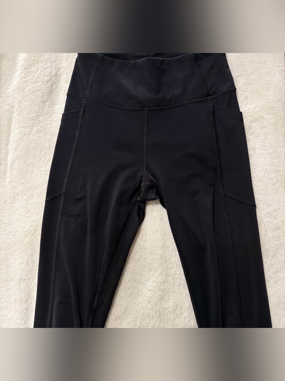Victoria's Secret Black Logo Yoga Leggings